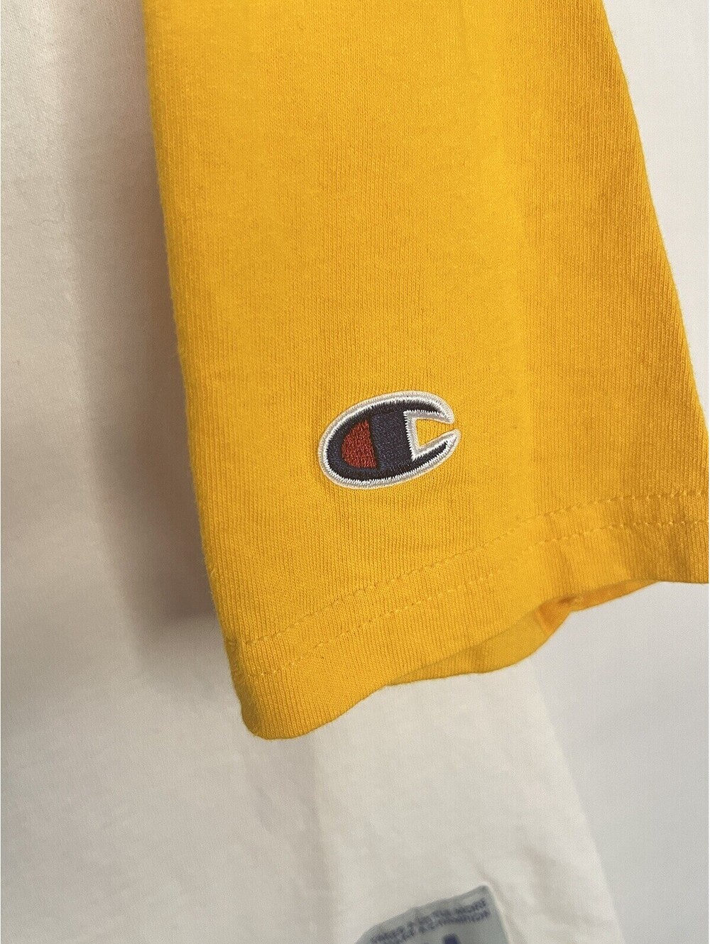 Champion Two Tone Color Block College Cotton Shirt - Picture 4 of 8